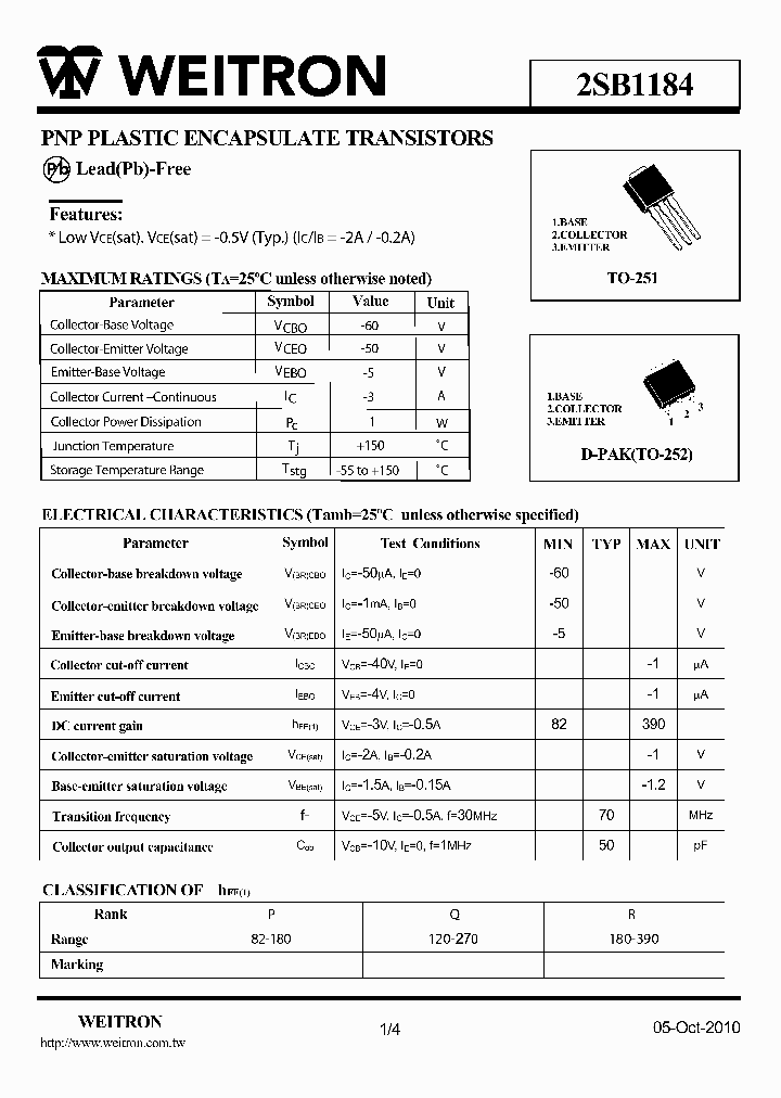 2SB1184_2312283.PDF Datasheet