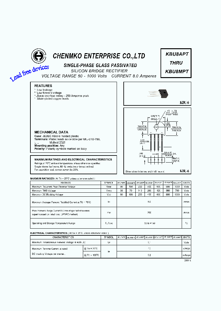 KBU8APT_2317653.PDF Datasheet