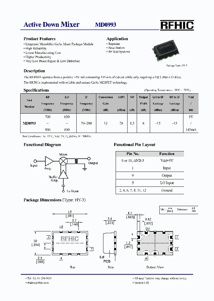 MD0993_2320499.PDF Datasheet