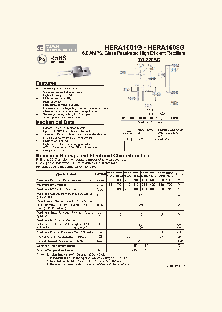 HERA1601G10_2332816.PDF Datasheet