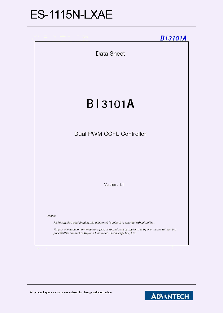 ES-1115N-LXAE_2335576.PDF Datasheet