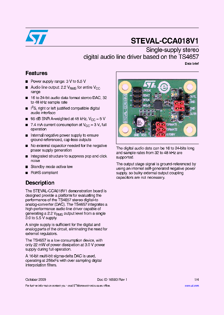 STEVAL-CCA018V1_2338069.PDF Datasheet