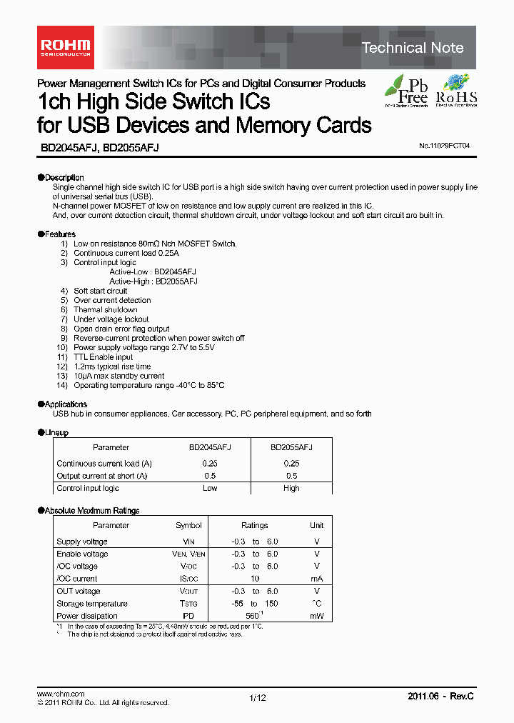 BD2045AFJ_2346526.PDF Datasheet