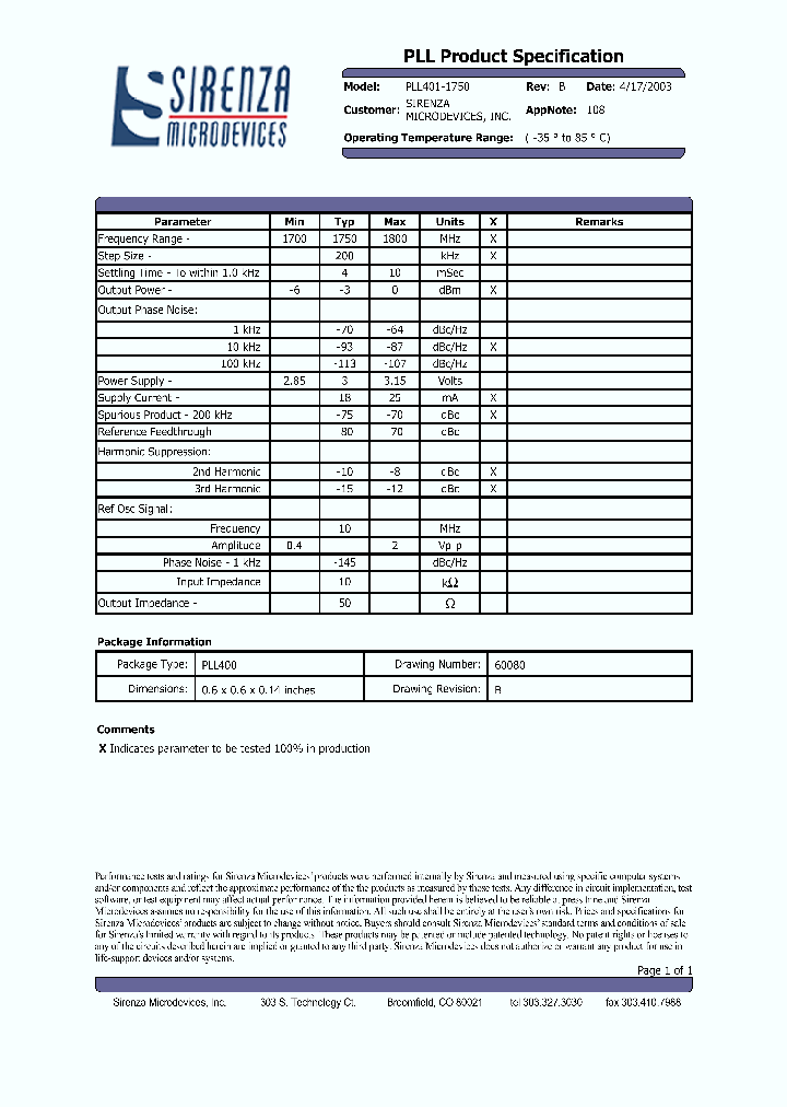 PLL401-1750_2363096.PDF Datasheet