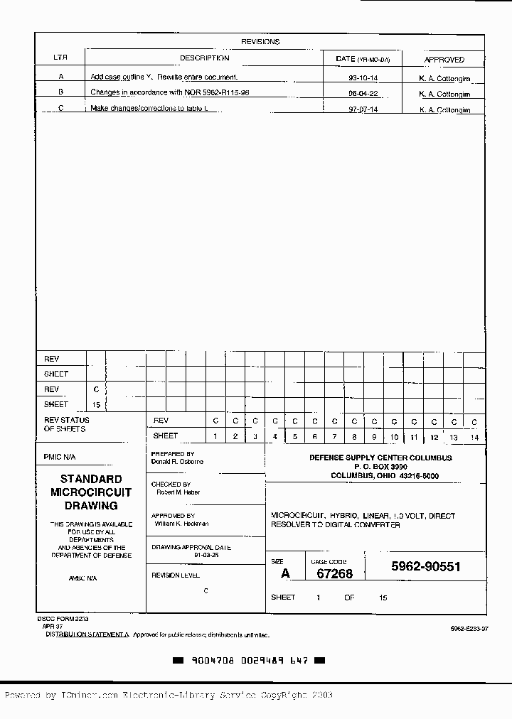 5962-9055102XA_2381752.PDF Datasheet