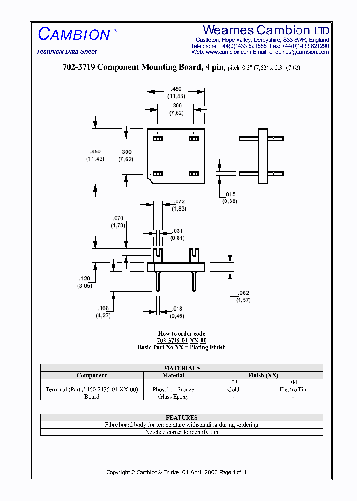 702-3719_2381633.PDF Datasheet