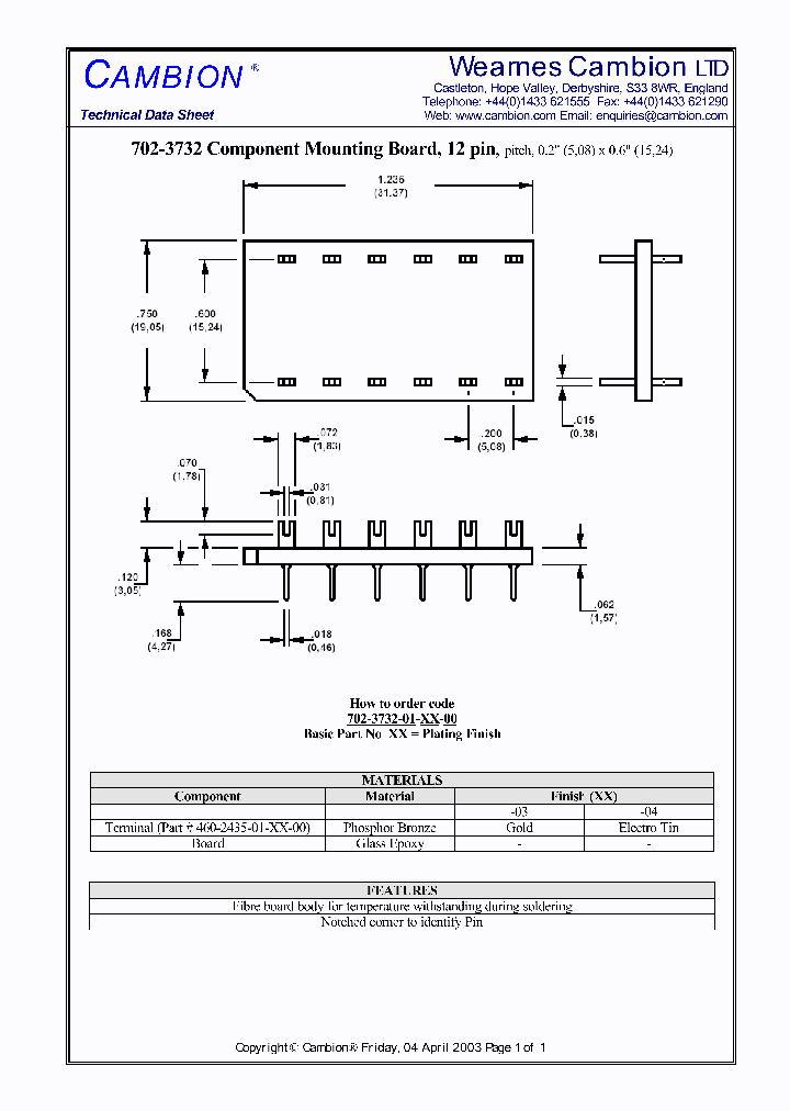 702-3732_2381641.PDF Datasheet