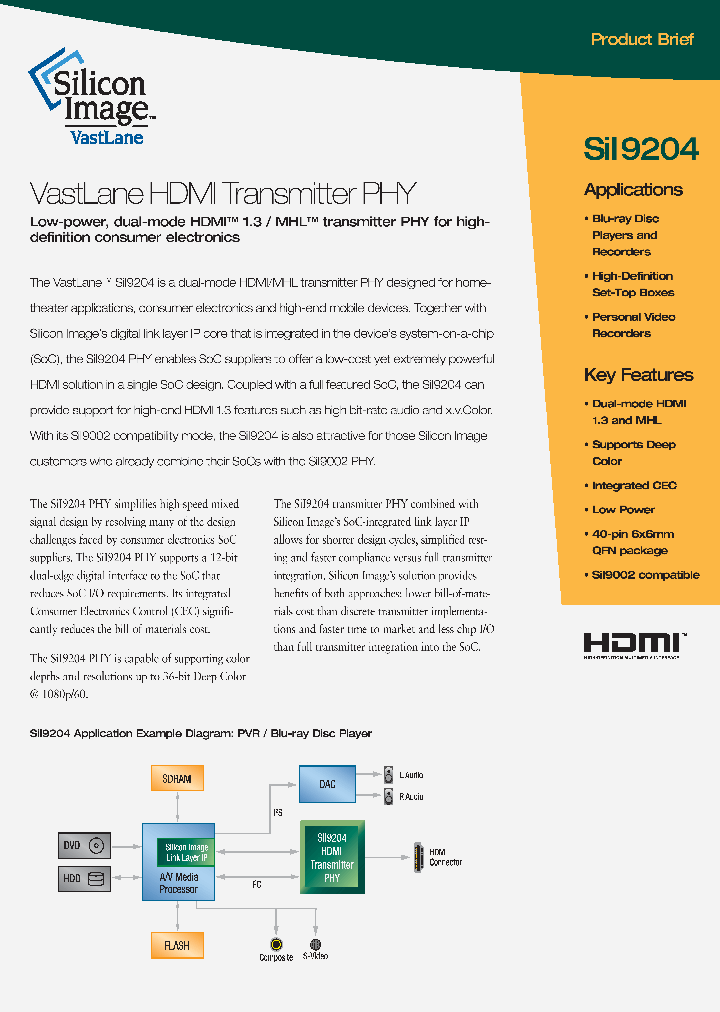 SII9204_2379694.PDF Datasheet