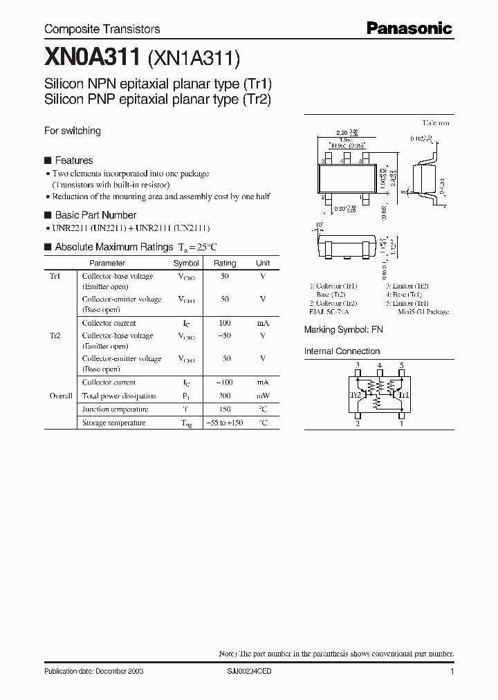 XN1A311_2385277.PDF Datasheet