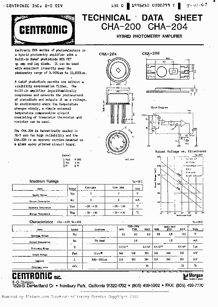 CHA204_2387124.PDF Datasheet