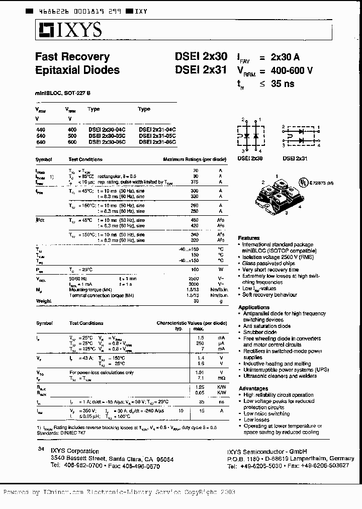 DSEI2X30-05C_2399448.PDF Datasheet