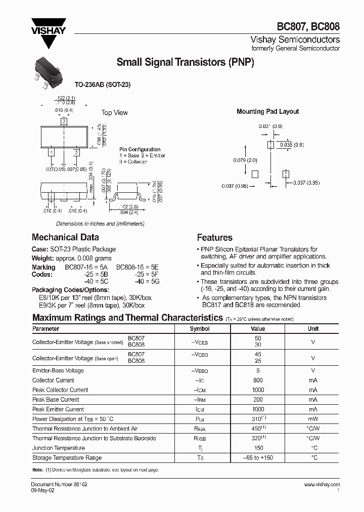 BC807-16E8_2408256.PDF Datasheet