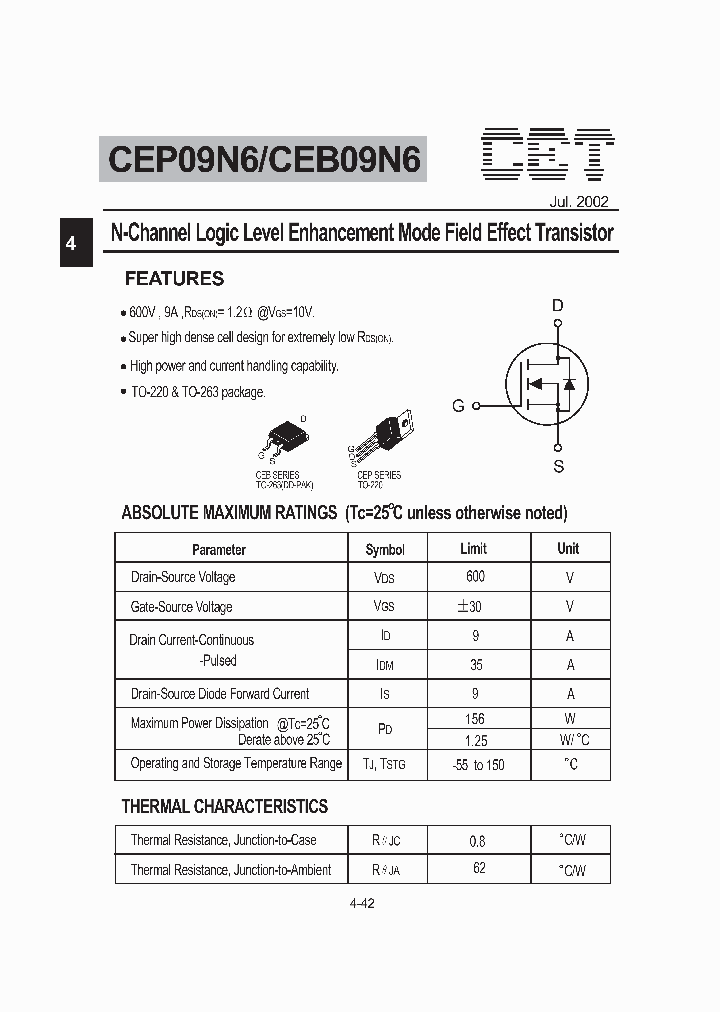 CEB09N6_2422992.PDF Datasheet