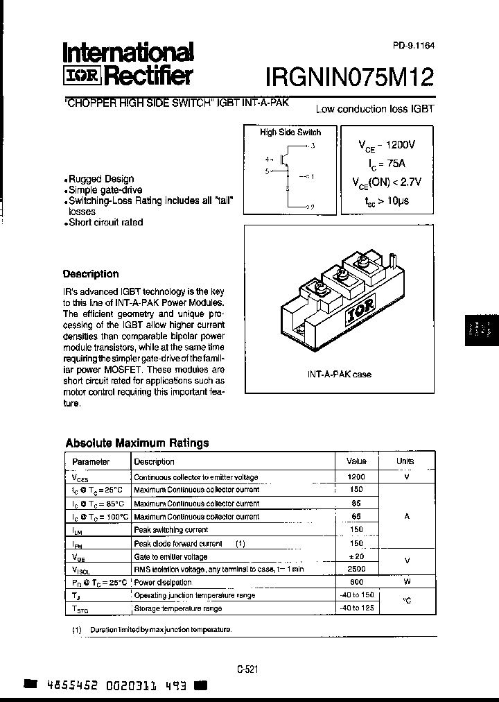IRGNIN075M12_2425251.PDF Datasheet