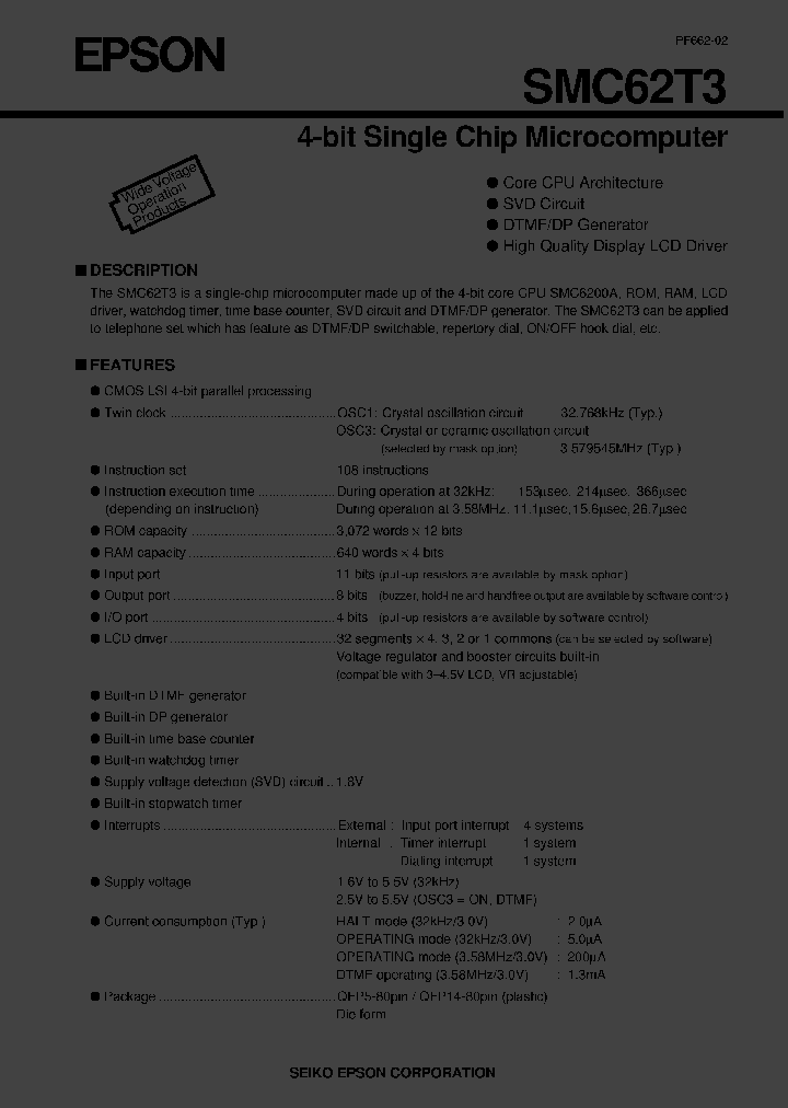 E0C62T3Q14_2432247.PDF Datasheet