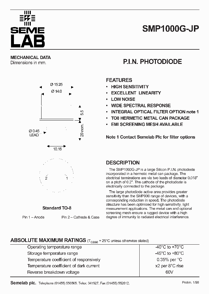 SMP1000G-JP_2434476.PDF Datasheet