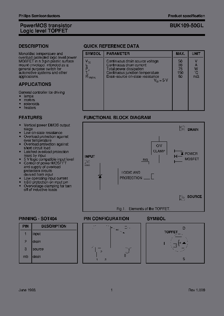 BUK109-50GL_2434547.PDF Datasheet