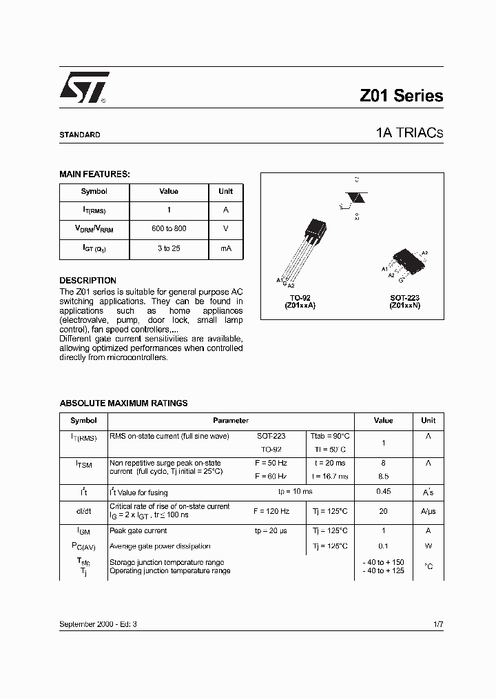 Z0110NA2AL2_2441980.PDF Datasheet