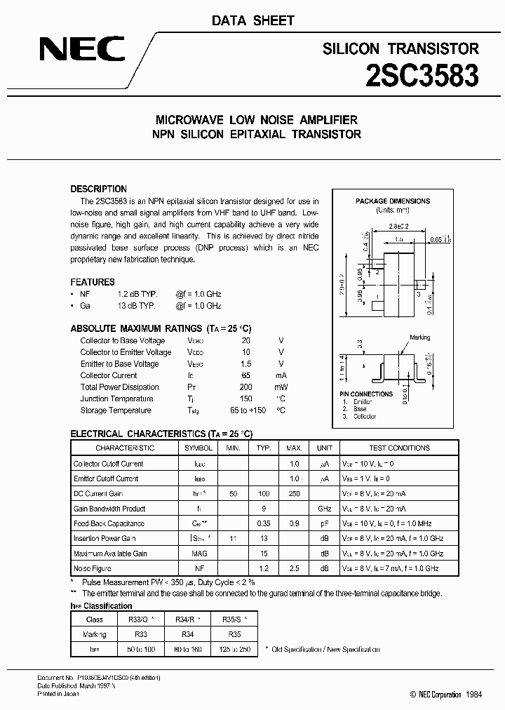 2SC3583NE68133_2460464.PDF Datasheet
