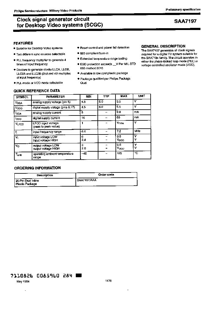 SAA7197AAA_2466005.PDF Datasheet