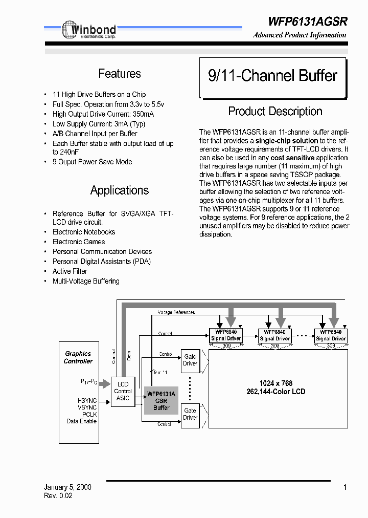 WFP6131AGSR_2473607.PDF Datasheet