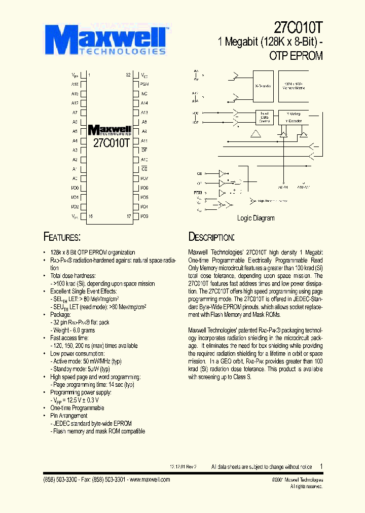 27C010TRPFB-12_2477396.PDF Datasheet