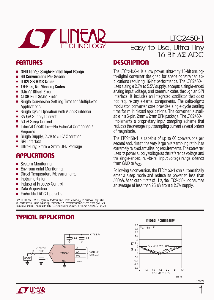 LTC2450CDC-1TRMPBF_2480164.PDF Datasheet