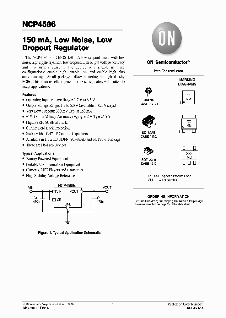 NCP4586DSQ33T1G_2477815.PDF Datasheet