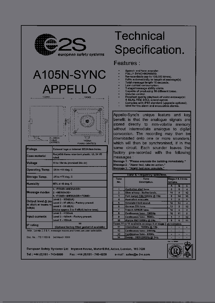 A105NAPP-SYNC10-30DC_2488642.PDF Datasheet