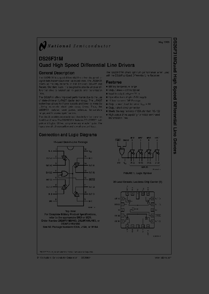 DS26F31CNB_2490579.PDF Datasheet
