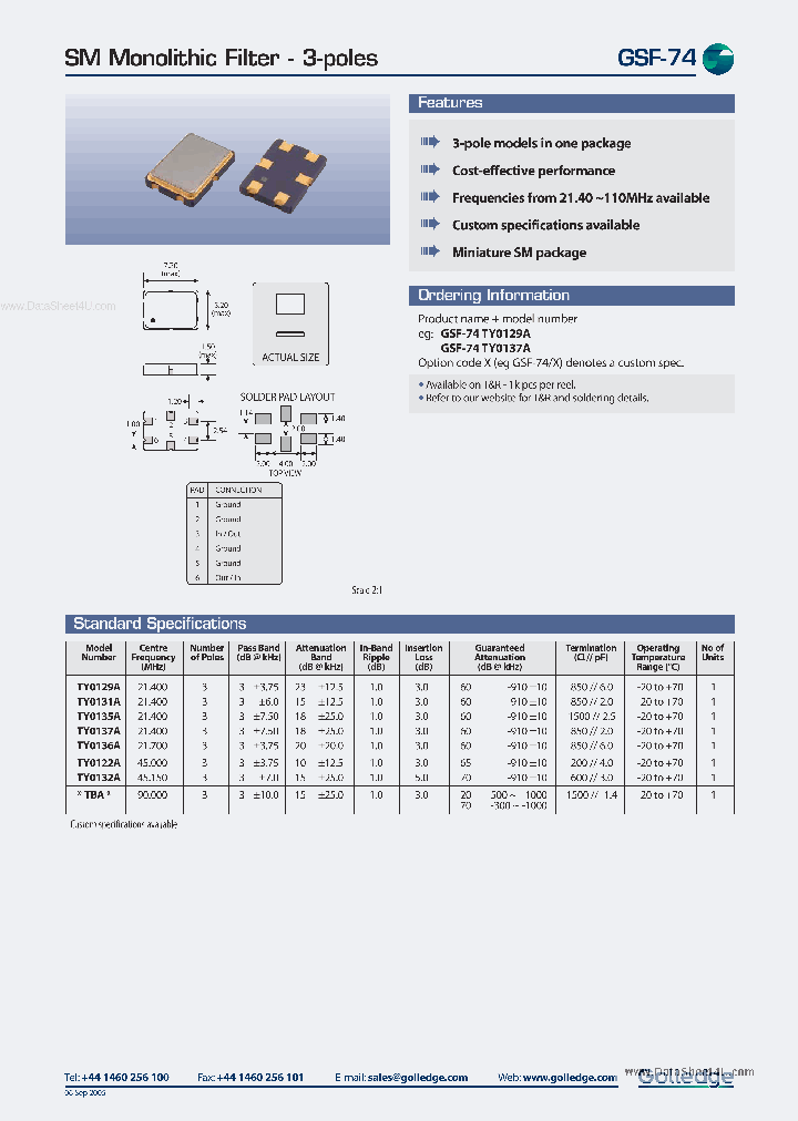 GSF-74_2497907.PDF Datasheet