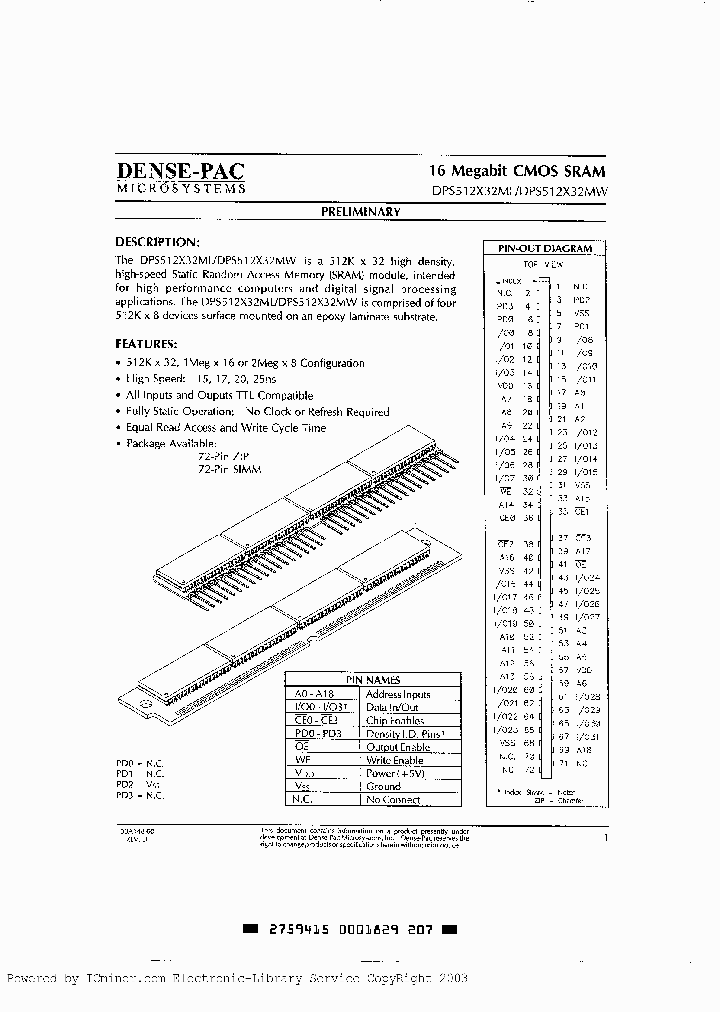 DPS512X32ML-15C_2499009.PDF Datasheet