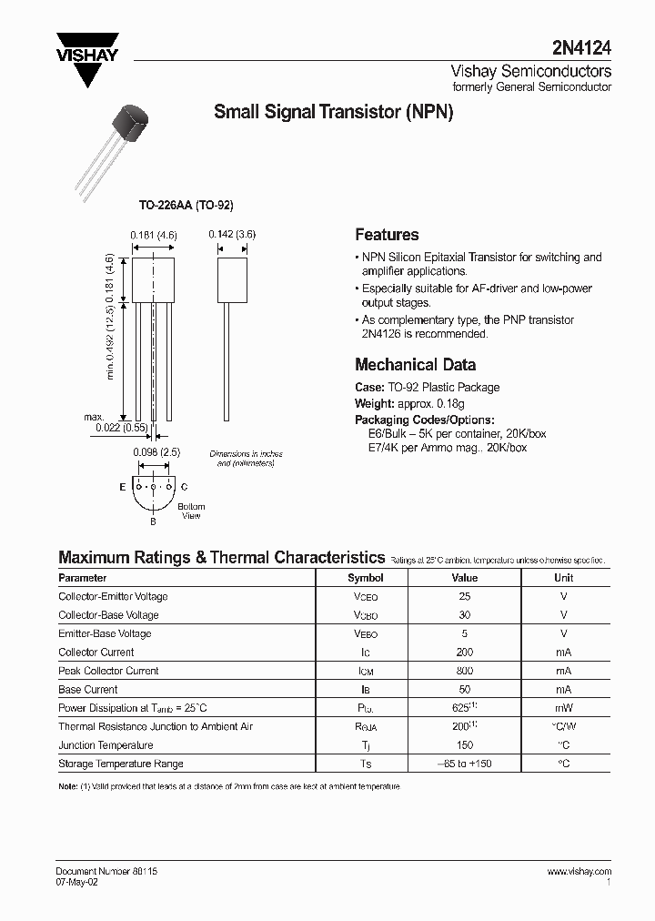 2N4124E6_2504408.PDF Datasheet