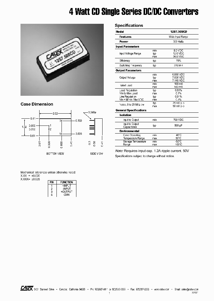 12S7500CD_2504087.PDF Datasheet