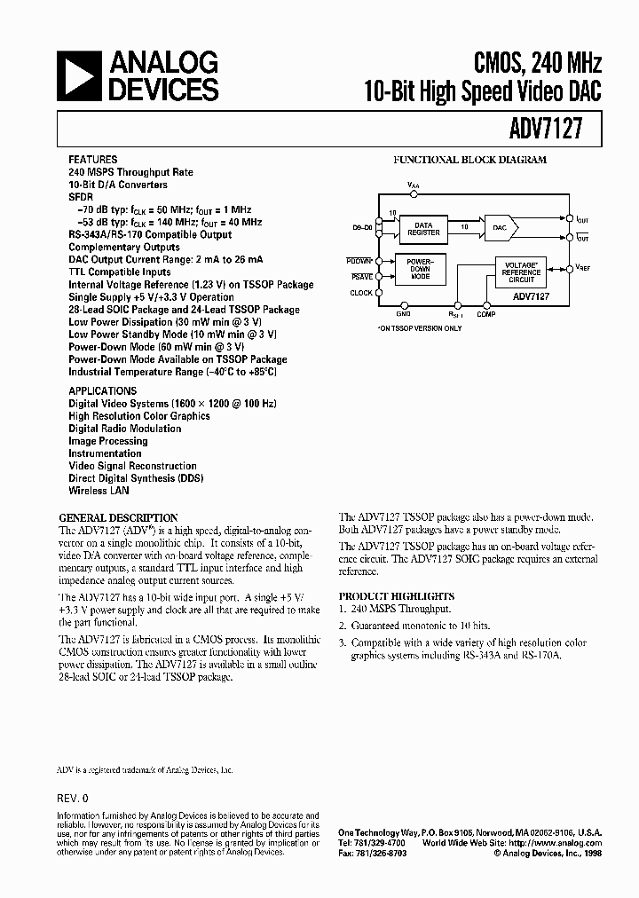 ADV7127KRU50_2505495.PDF Datasheet