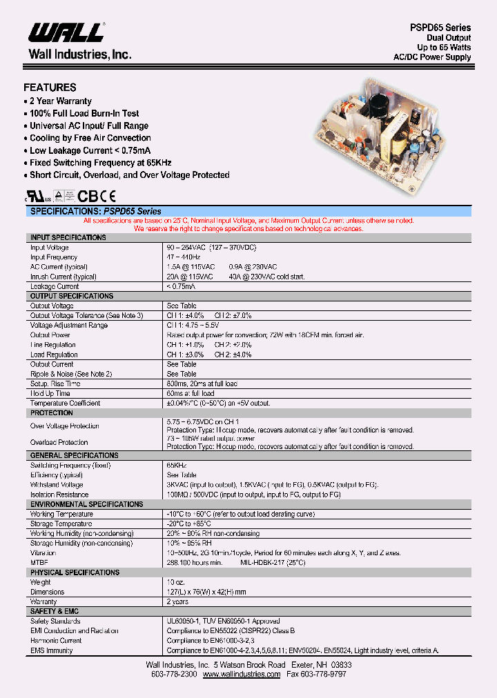 PSPD65_2507834.PDF Datasheet