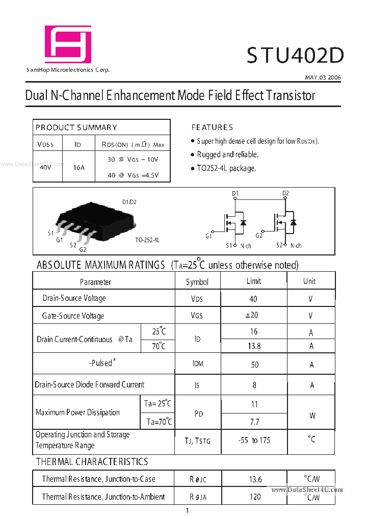 STU402D_2509108.PDF Datasheet
