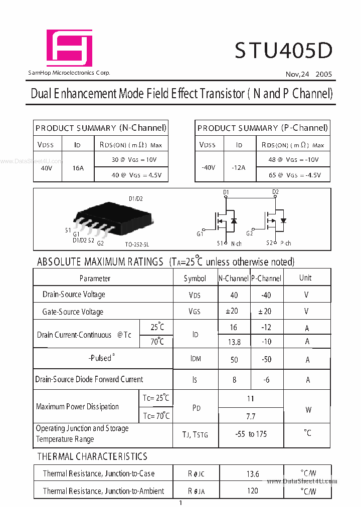 STU405D_2509110.PDF Datasheet