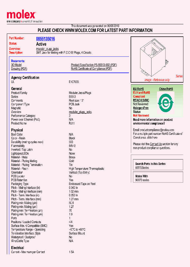 85513-5016_2513640.PDF Datasheet