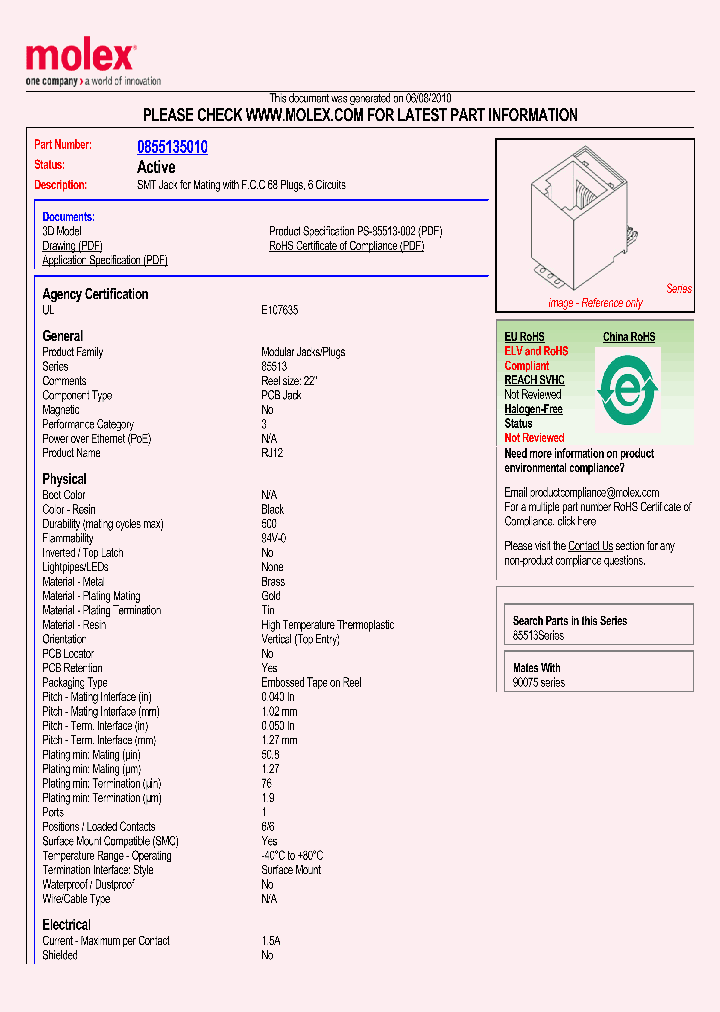 85513-5010_2513634.PDF Datasheet
