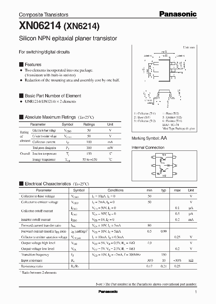 XN06214XN6214_2519546.PDF Datasheet