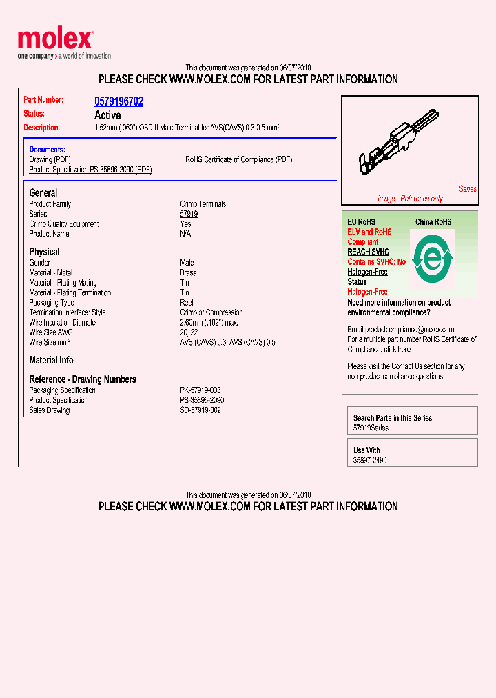 57919-6702_2543800.PDF Datasheet