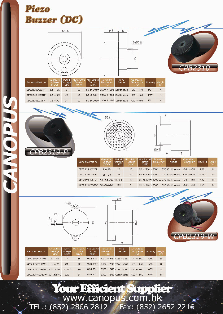 CPB2319-W_2544155.PDF Datasheet