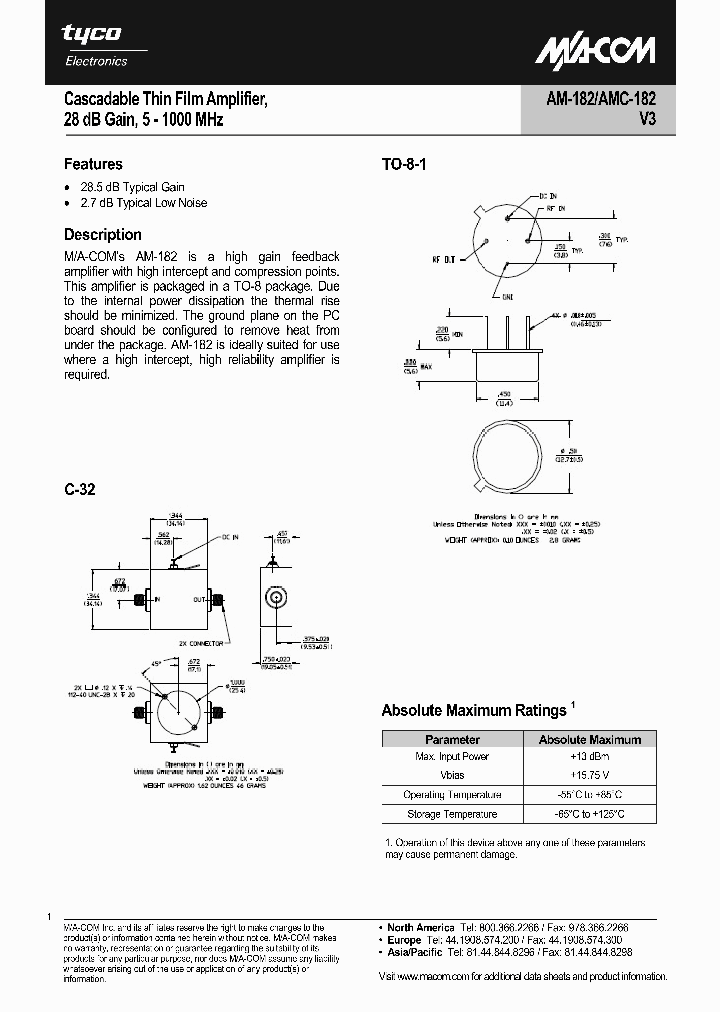 AM-182PIN_2542671.PDF Datasheet