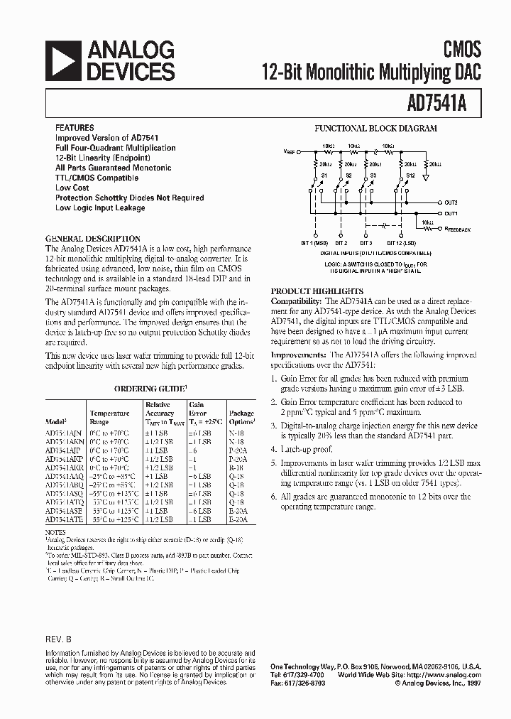 AD7541AJP_2547487.PDF Datasheet