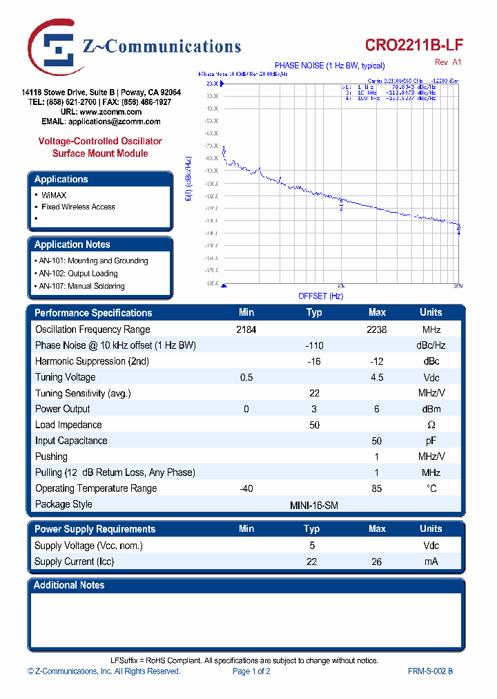 CRO2211B-LF_2549463.PDF Datasheet