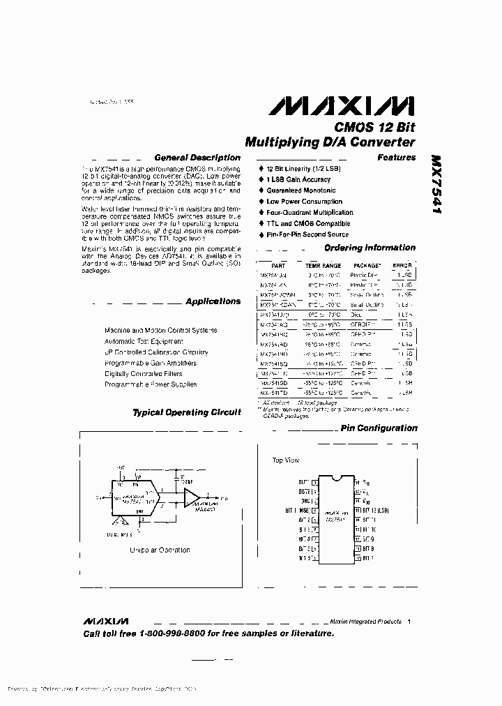 AD7541JCD_2557116.PDF Datasheet