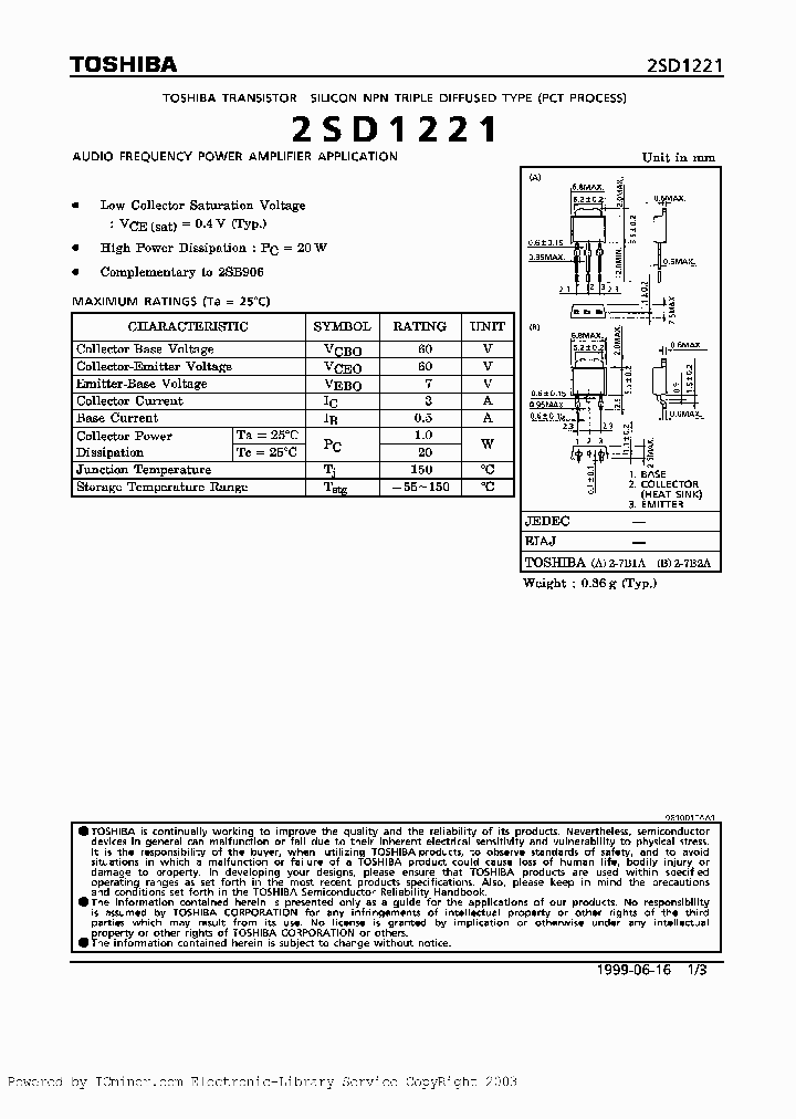 2SD1221Y_2566176.PDF Datasheet