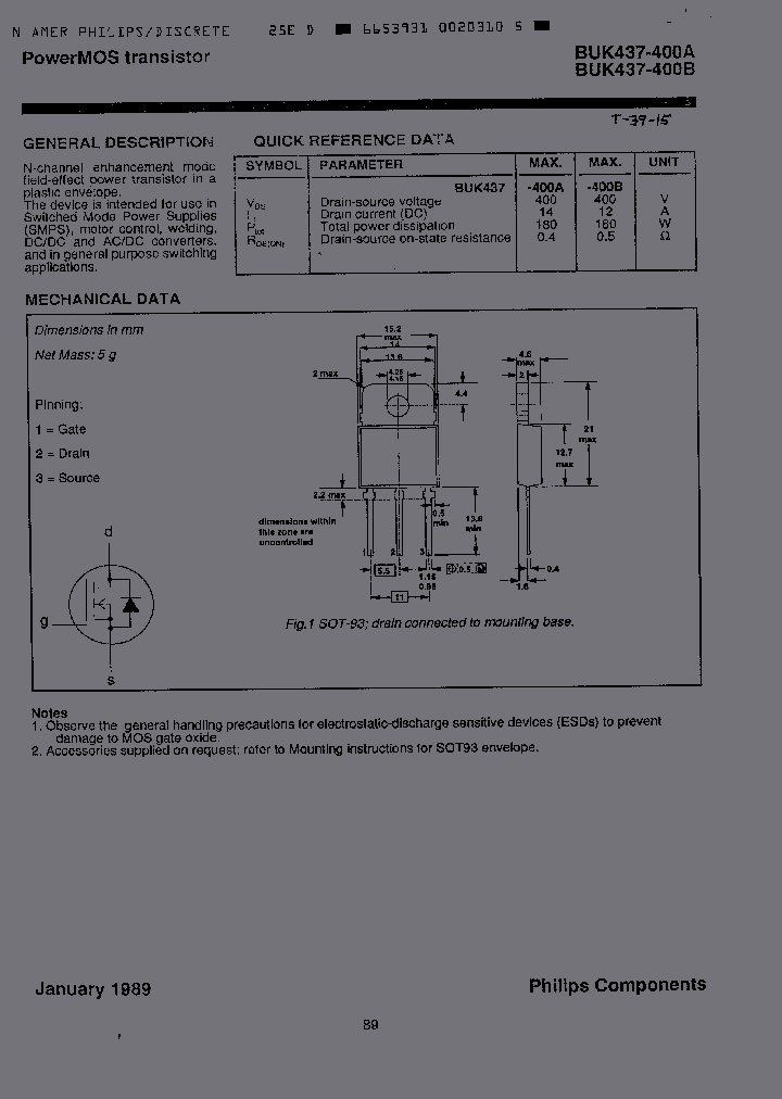BUK437-400A_2593451.PDF Datasheet
