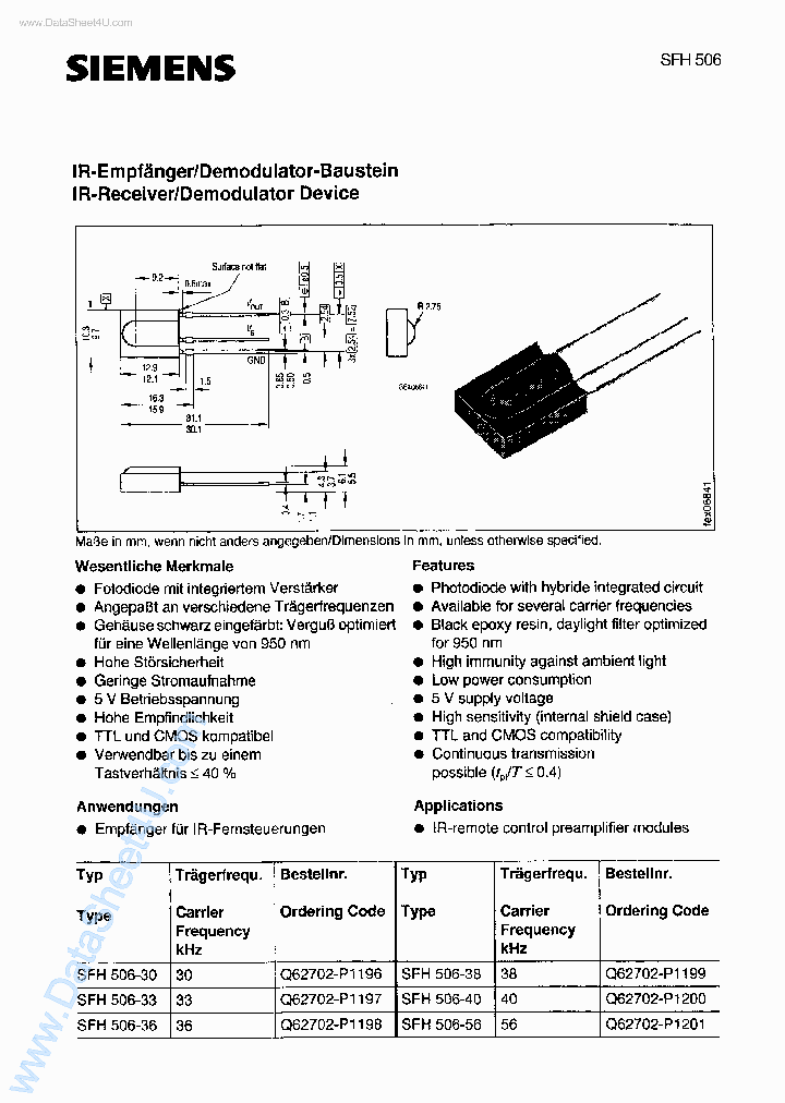 SFH506_2594677.PDF Datasheet
